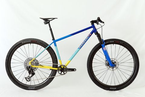 Ultralight steel hardtail weighs a little under 20lbs